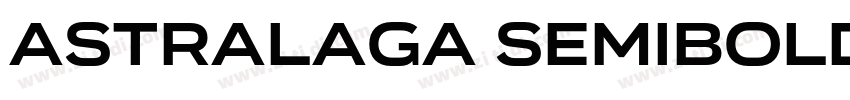 Astralaga SemiBold字体转换